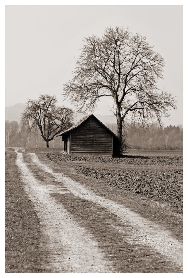 ...der lange weg auf's land...