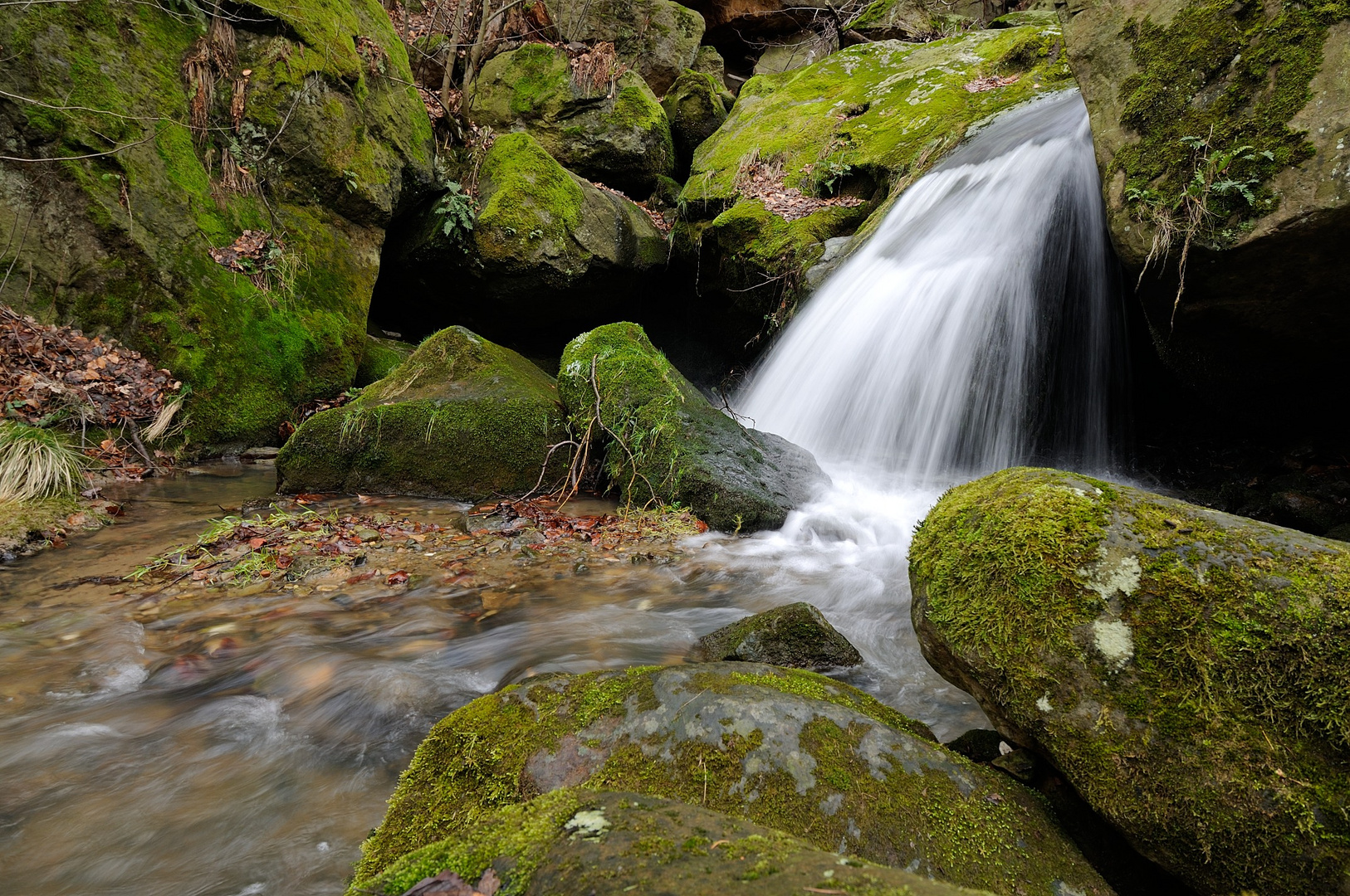 Der Langenhennersdorfer Wasserfall