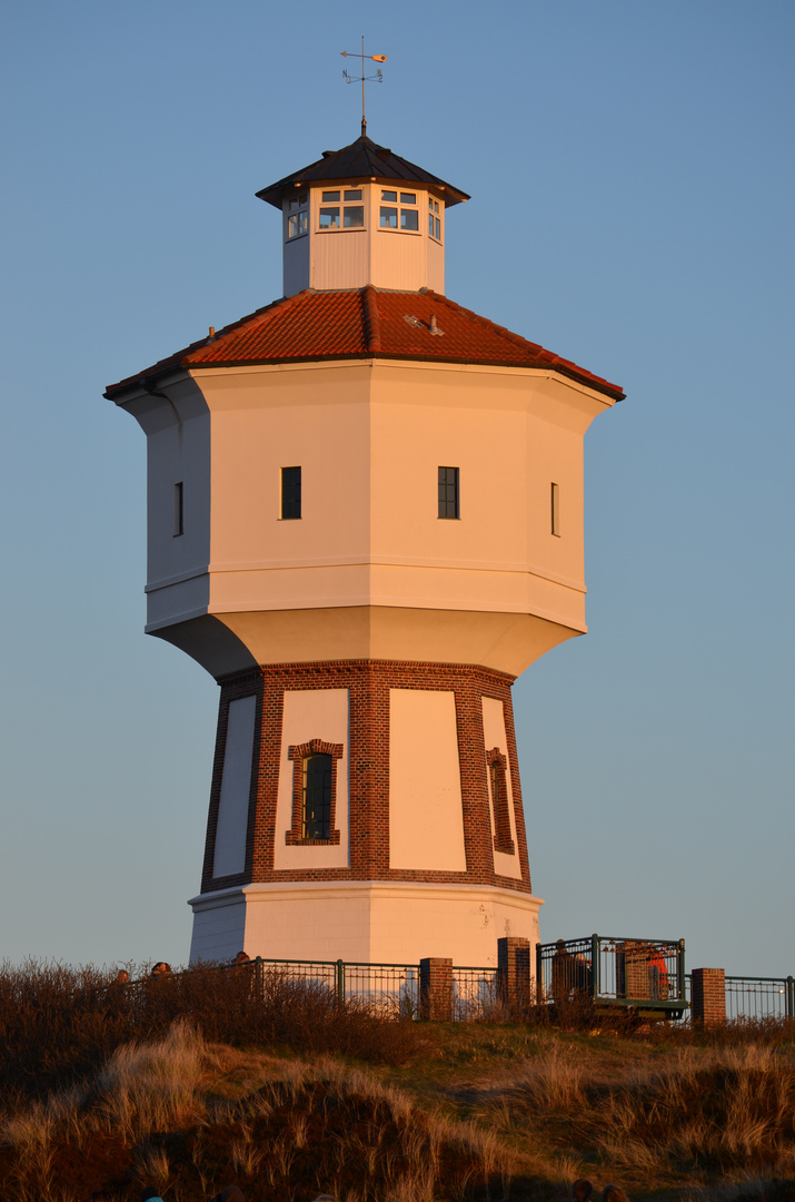 Der Langeooger Wasserturm...