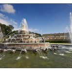 Der Latona-Brunnen...