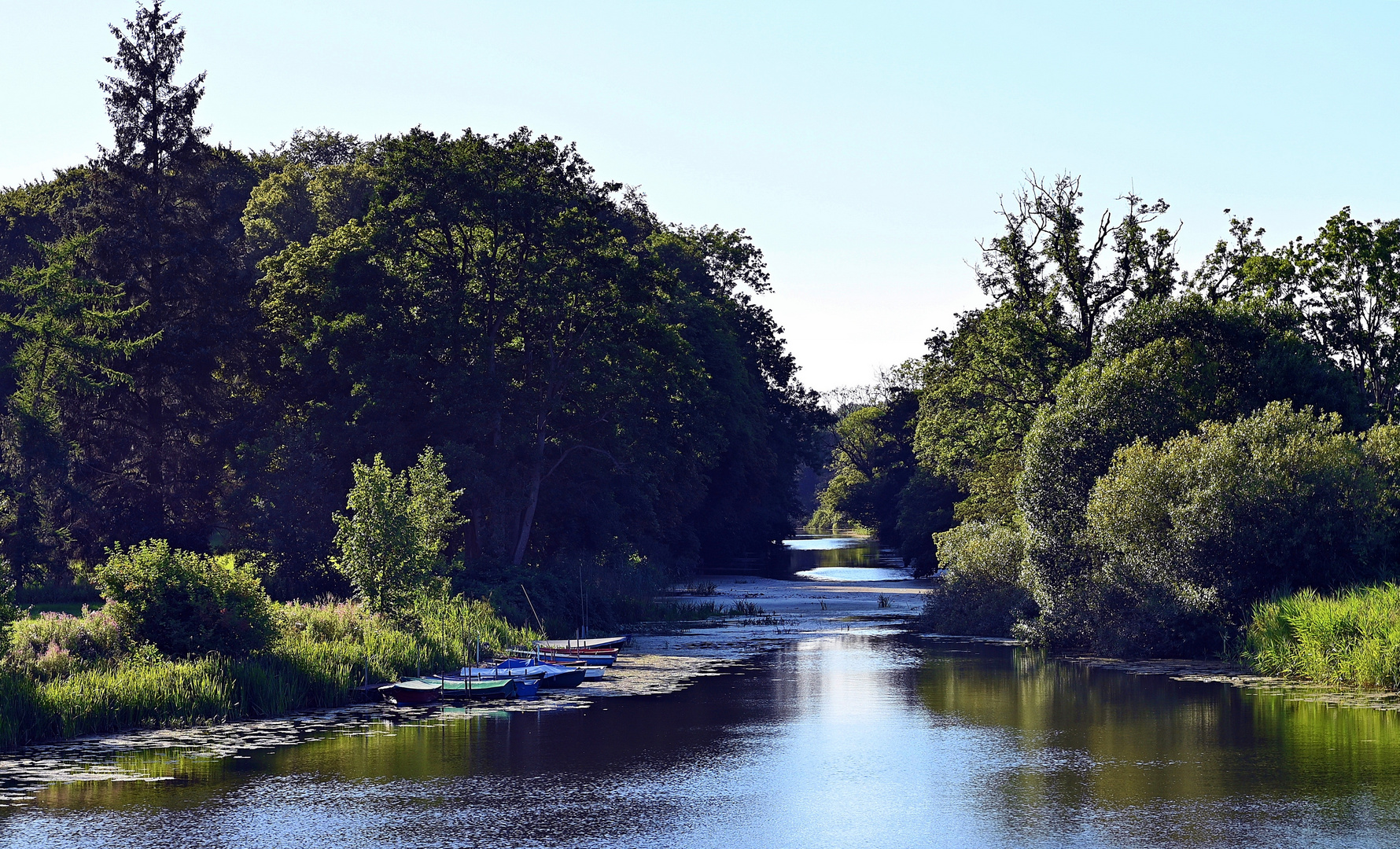 Der Lauf der alten Eider bei Kluvensiek