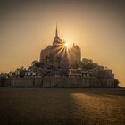 Der Lauf der Sonne am Mont-Saint-Michel 
