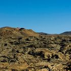 Der Lavasee von Timanfaya auf Lanzarote