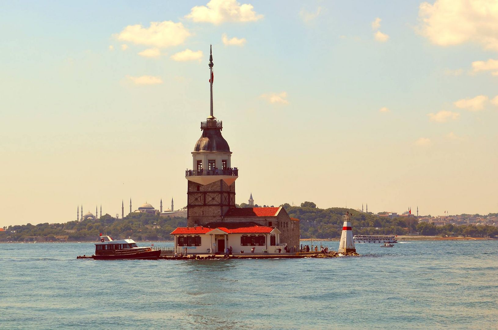 Der Leanderturm Istanbul (Kiz Kulesi)