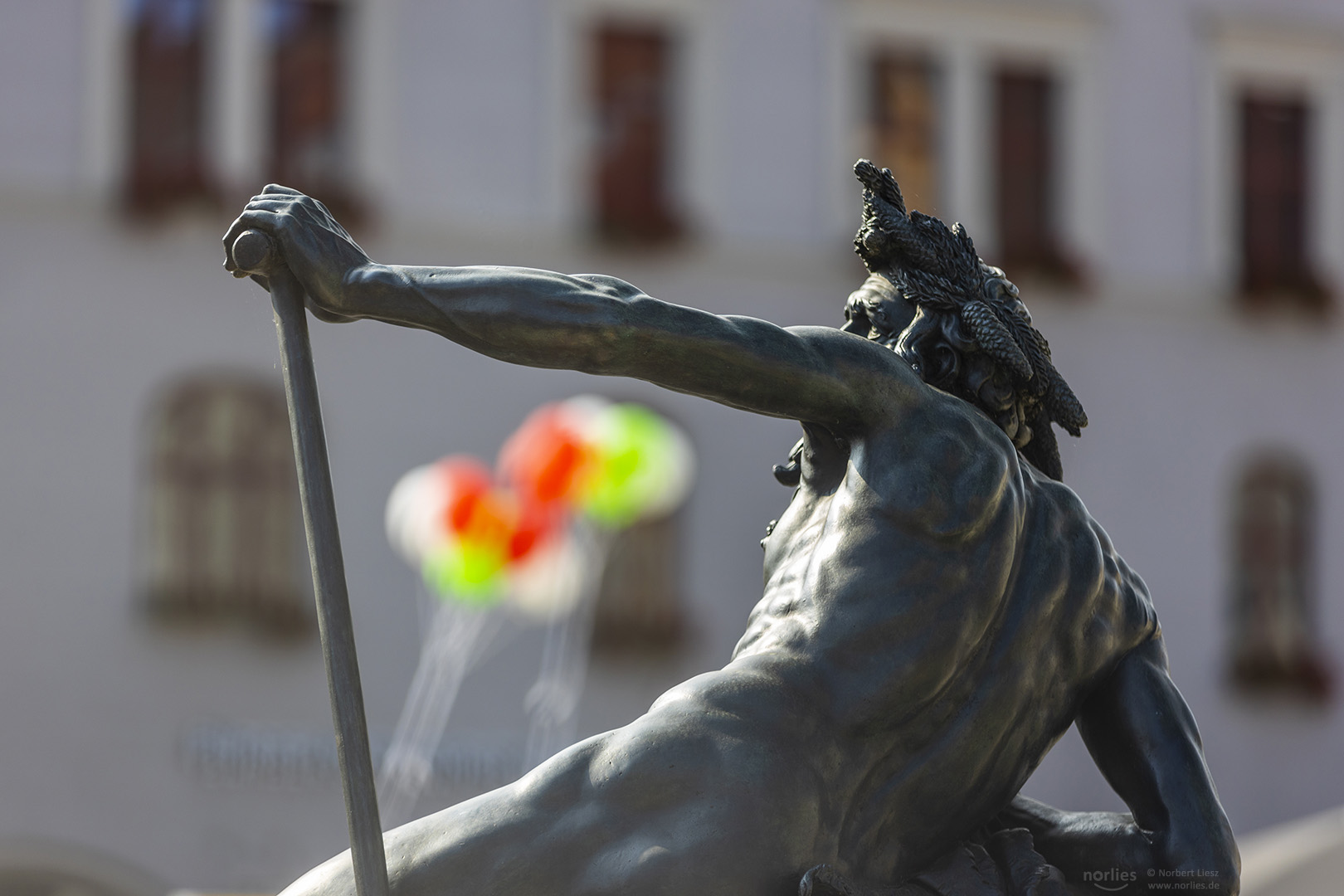 Der Lech am Augustusbrunnen