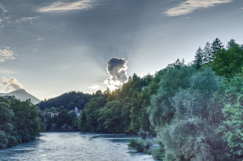 Der Lech bei Füssen