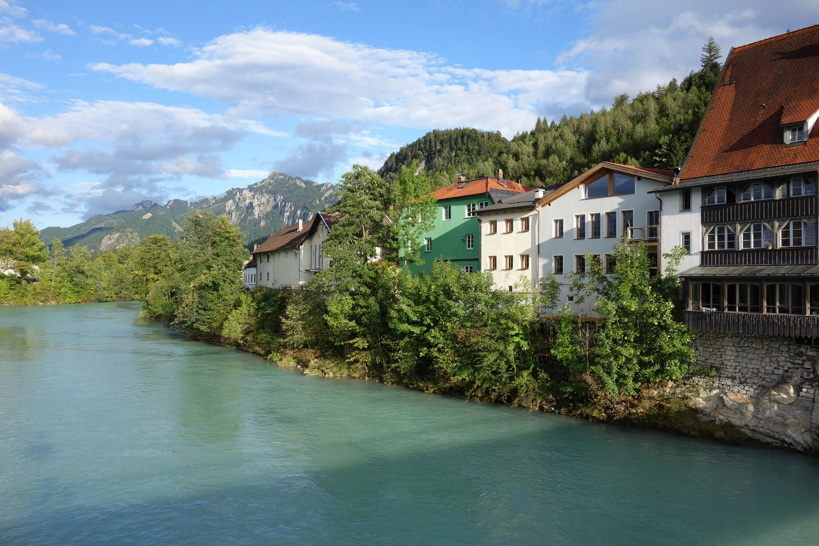 Der Lech bei Füssen