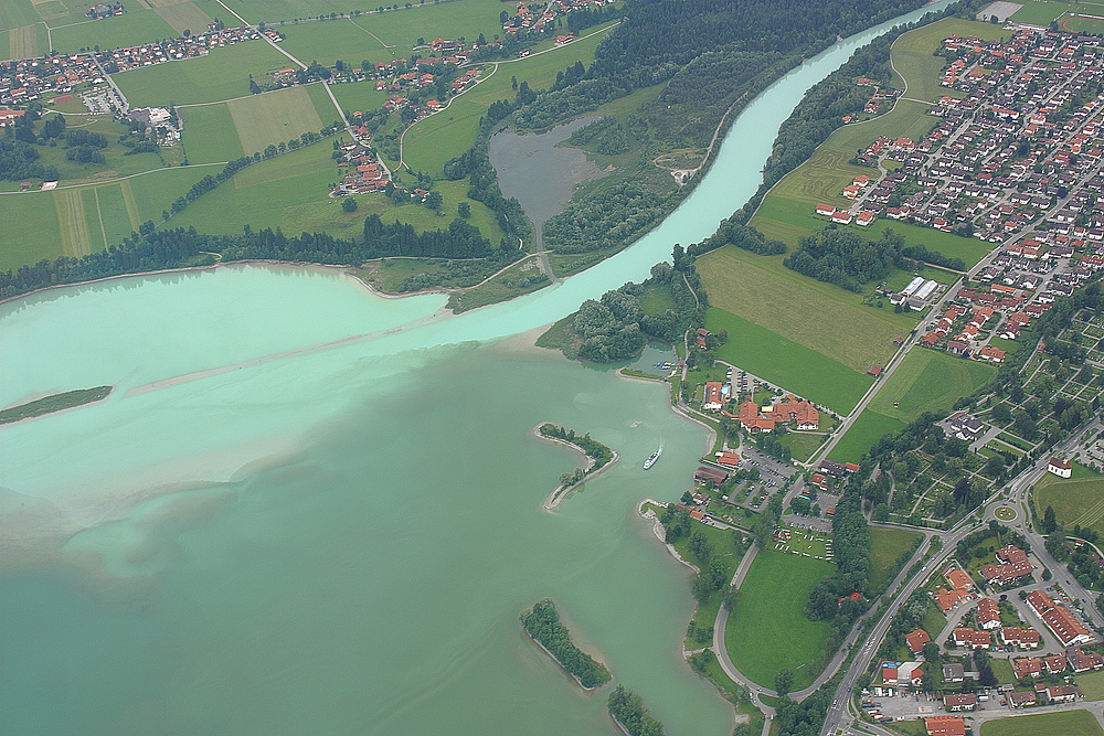 der LECH  - bei Füssen .......... oder lech end - des wilden Lechs