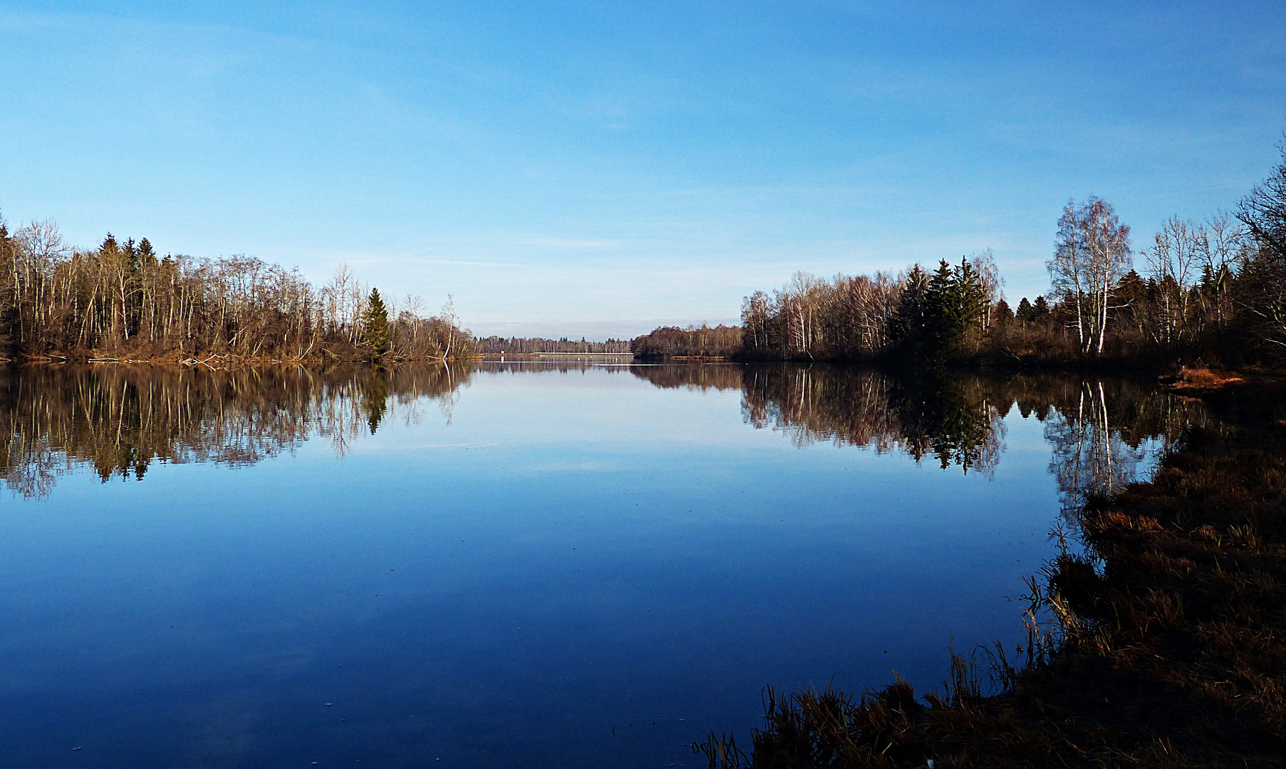 Der Lech im Dezember