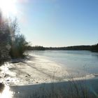 Der Lech im Winterschlaf