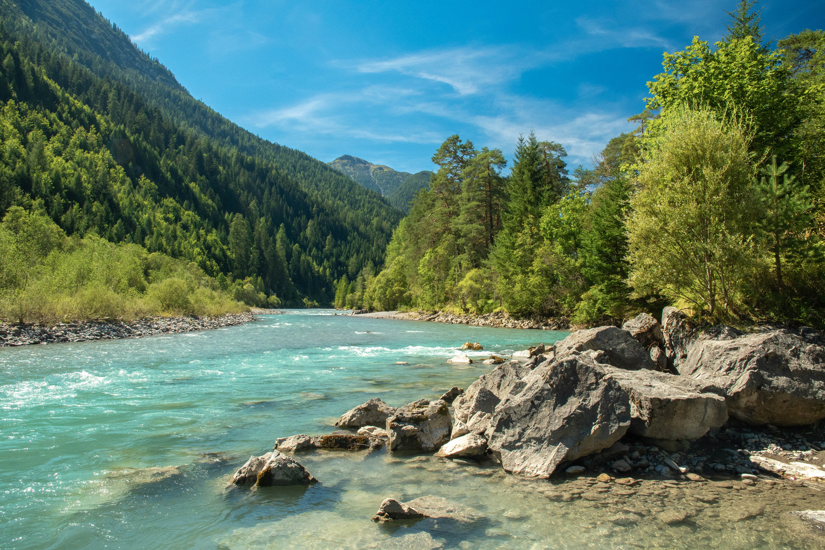 Der Lech in Tirol