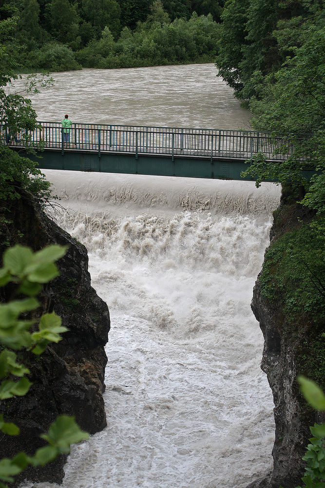 Der Lechfall bei Füssen