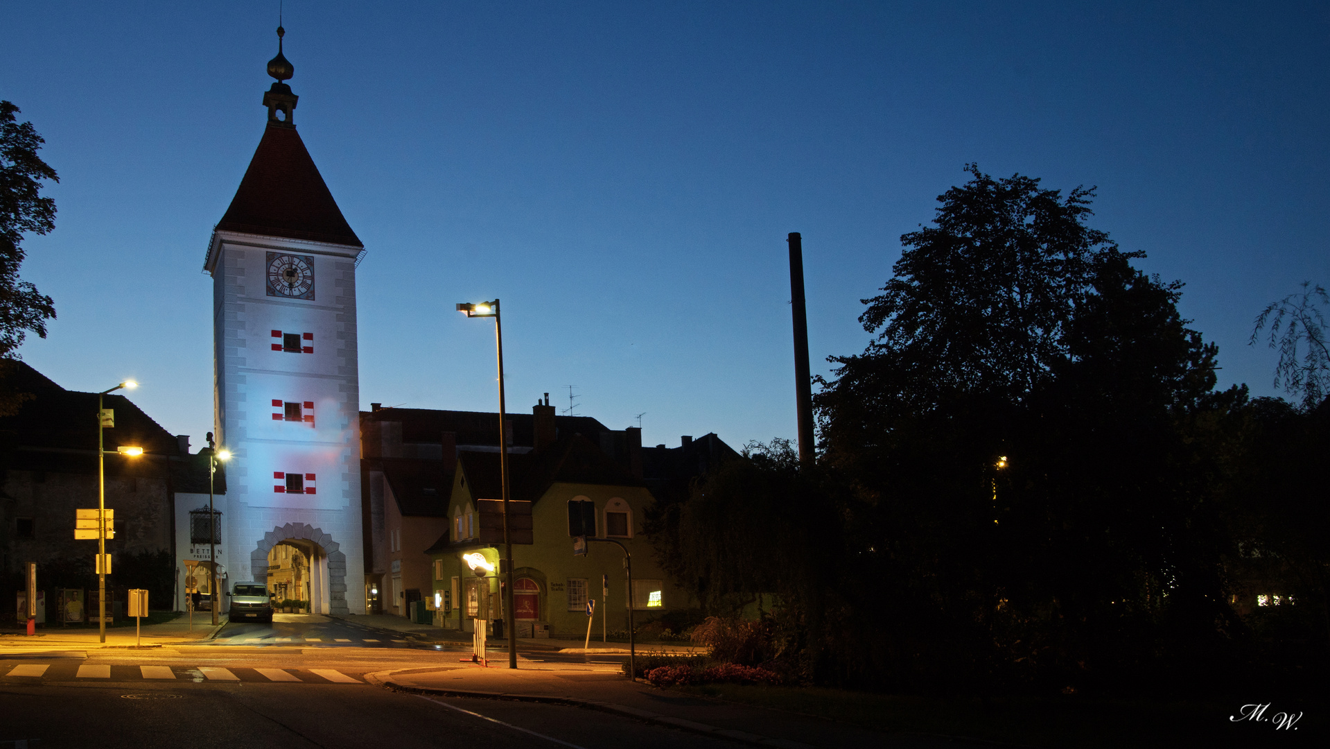 Der Lederer Turm Wels