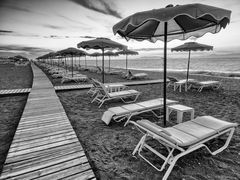 Der leere Strand
