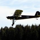 Der legendäre Fieseler Storch auf der Airshow in Breitscheid 2012