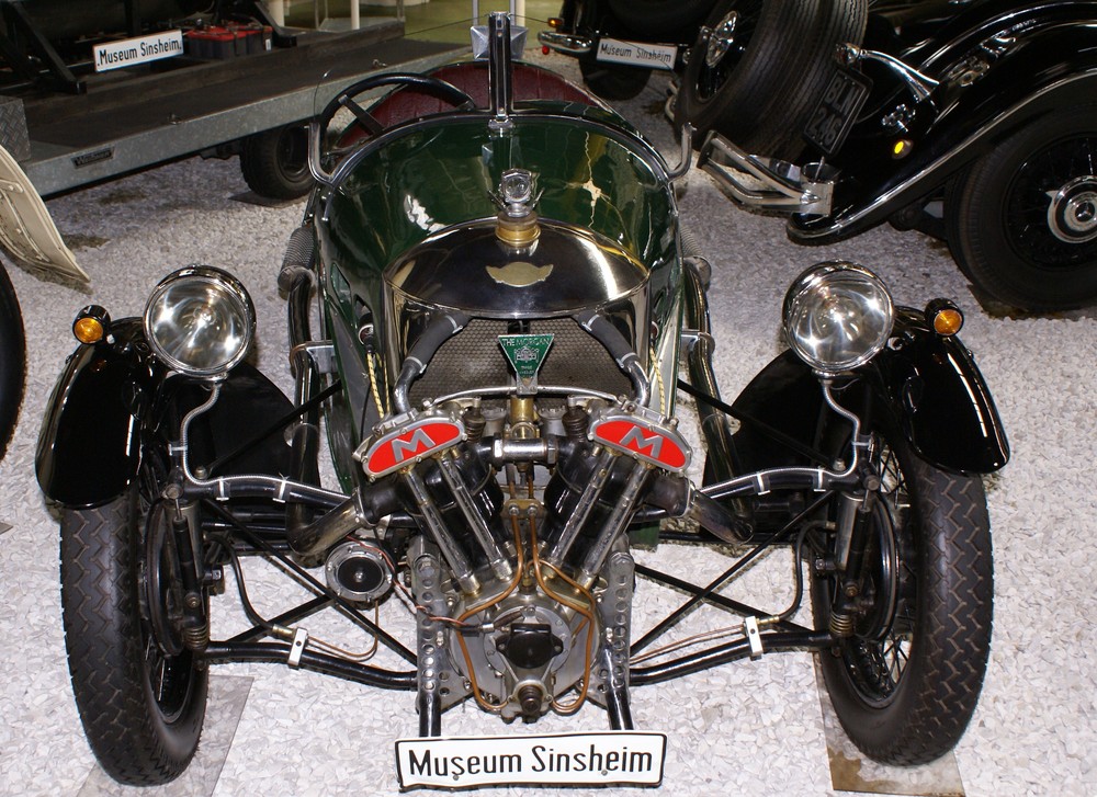 Der legendäre Morgan Threewheeler...