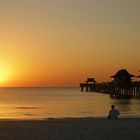 Der legendäre und historische Naples Pier