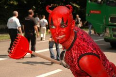 Der Leibhaftige an der Streetparade 2004 in Zürich