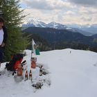 Der leipziger Alpenverein Feiert Himmelfahrt in den Tiroler Bergen