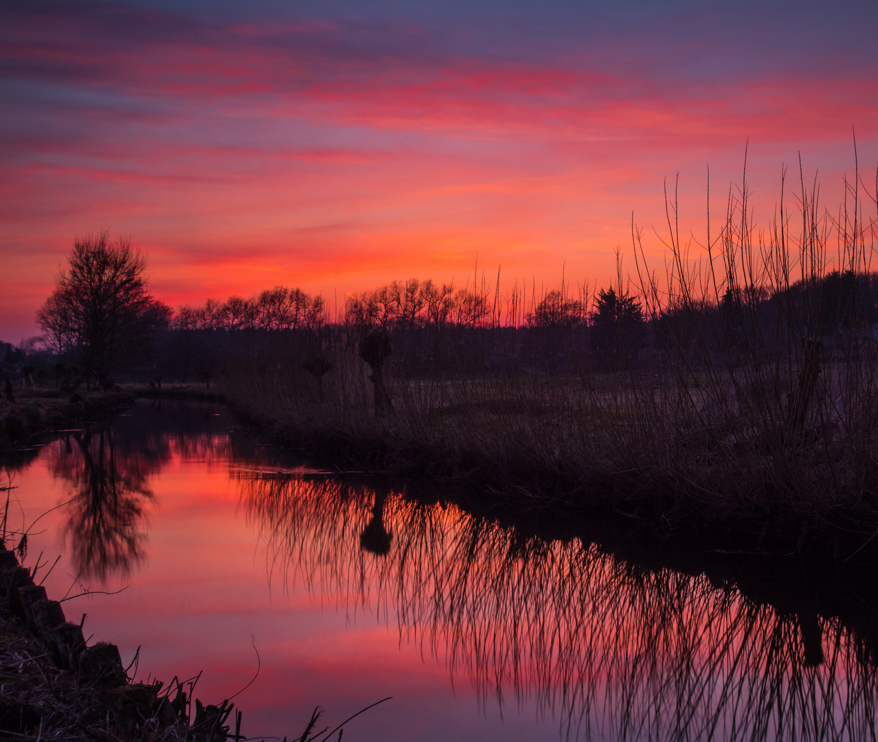 Der letzte Abend des Winters