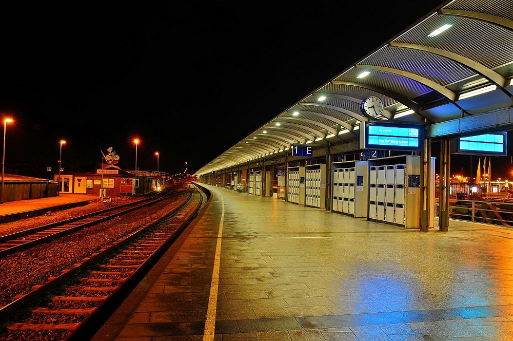 Der letzte Bahnhof in Deutschland. (oder ist es der 1.?)