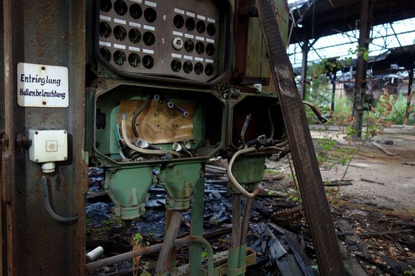 Der letzte macht das . . . 