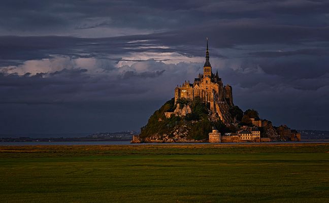 Der Letzte macht das Licht aus - Mont Saint Michel 