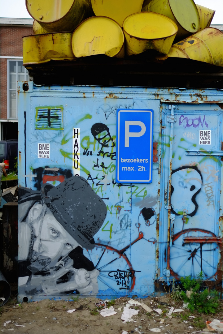 Der letzte Parkplatz in Amsterdam