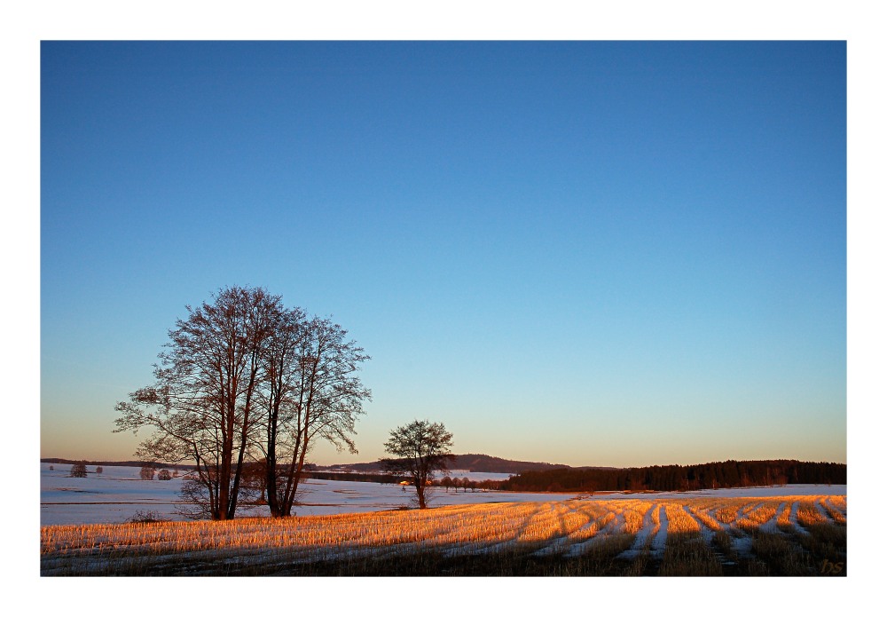 Der letzte Schnee ...