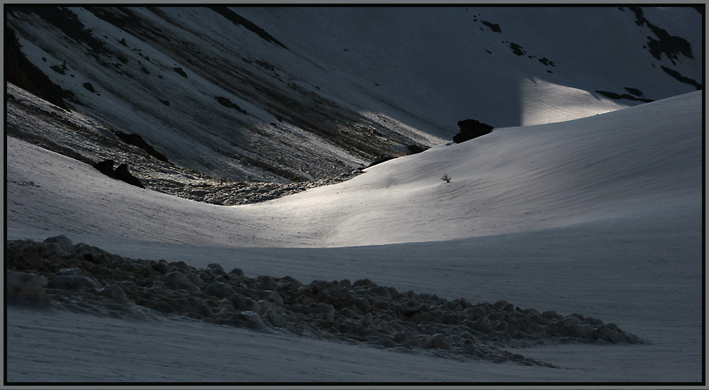 der letzte Schnee