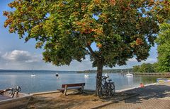 Der letzte Sommertag am See