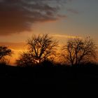 Der letzte Sonnenuntergang, bevor der Schnee kam!