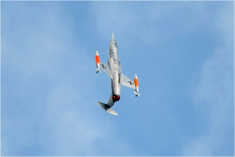 Der letzte Steigflug des Starfighters F-104