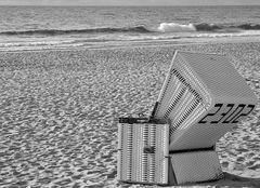 Der letzte Strandkorb