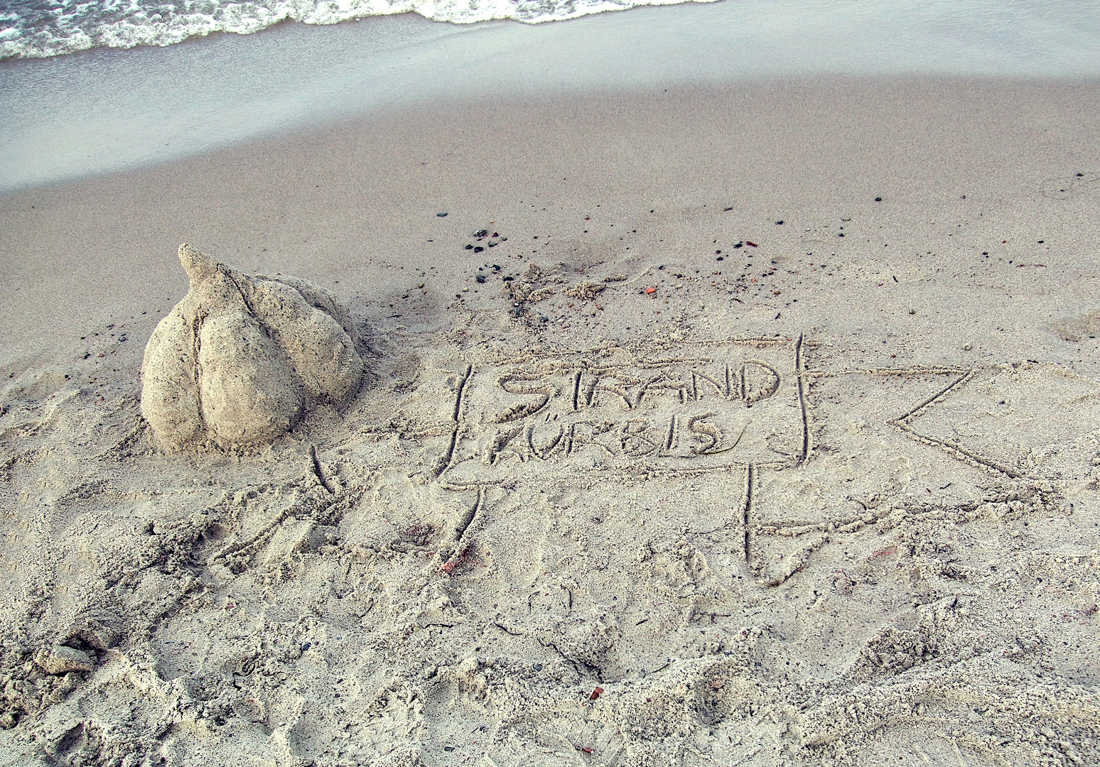 Der letzte Strandspaziergang ...