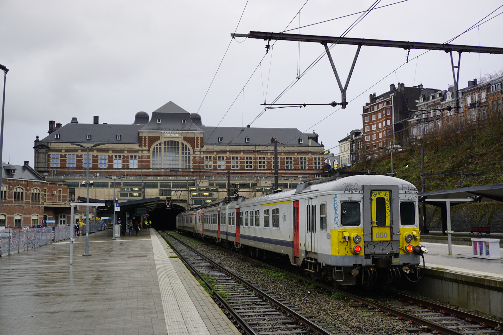 Der letzte Tag der planmäßigen Einsätze der AM66-70 auf der Strecke Spa-Geronstèren nach Aachen Hbf