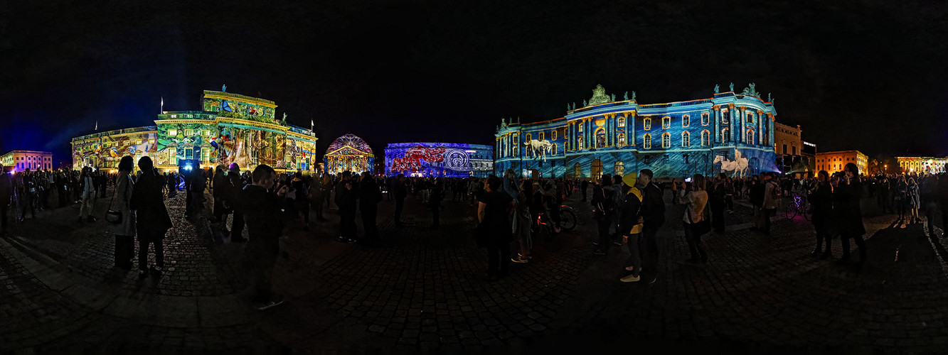 ... der letzte Tag des  Festival of Lights 2019 ...