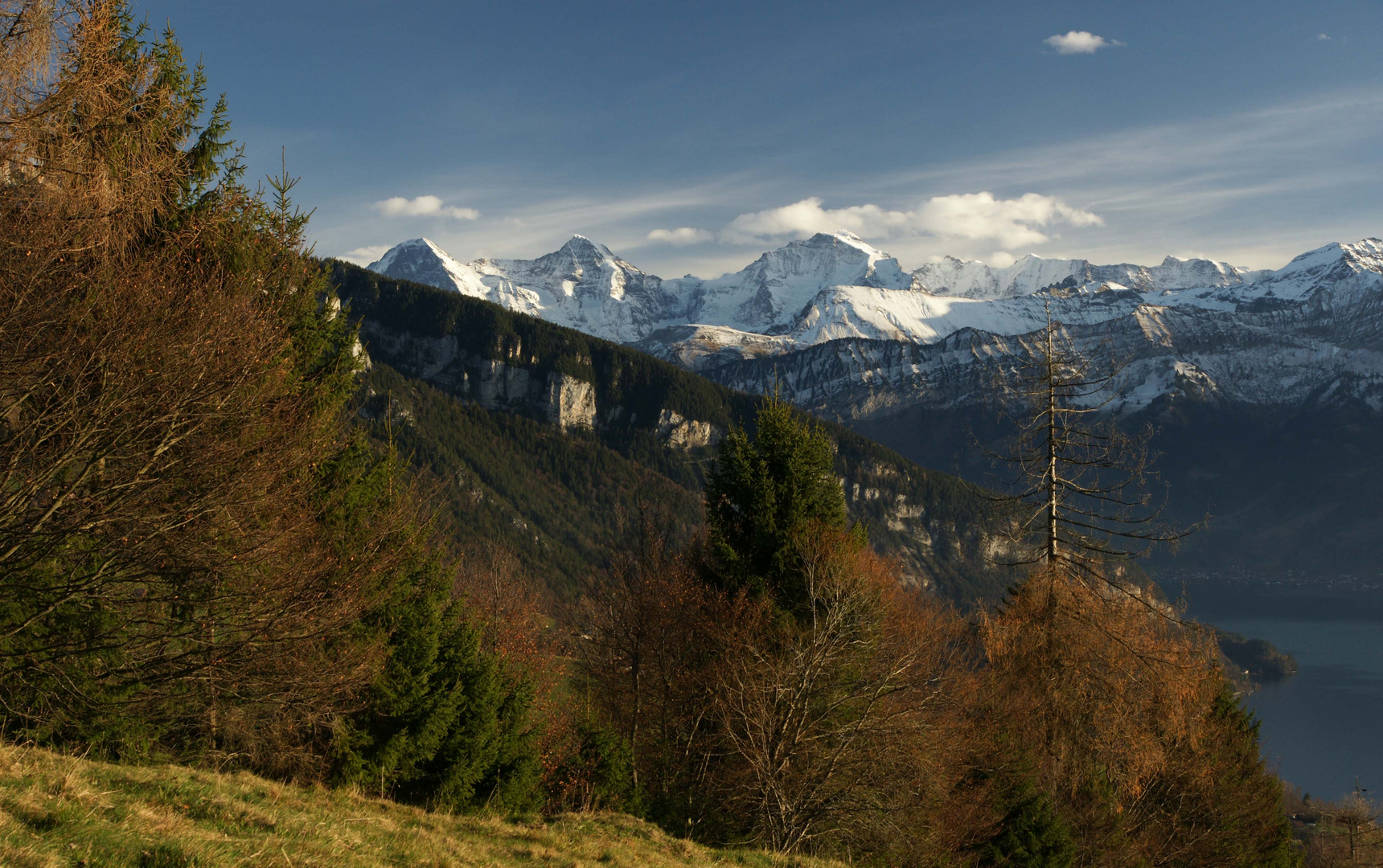 Der letzte Tag vor dem Wintereinbruch im Berner Oberland