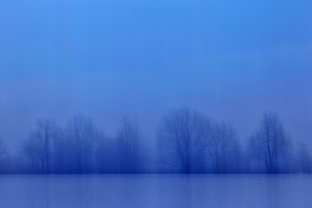 der letzte Wintertraum in Blau