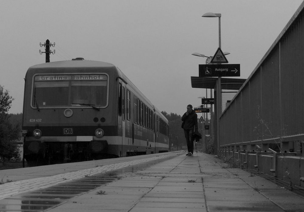 Der letzte Zug vor dem Zug