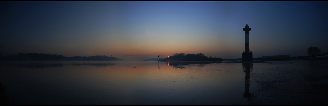 Der letzter Sonnenaufgang 2008.