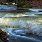 der leuchtende Eisbach