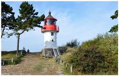 Der Leuchtturm am Gellen auf Hiddensee