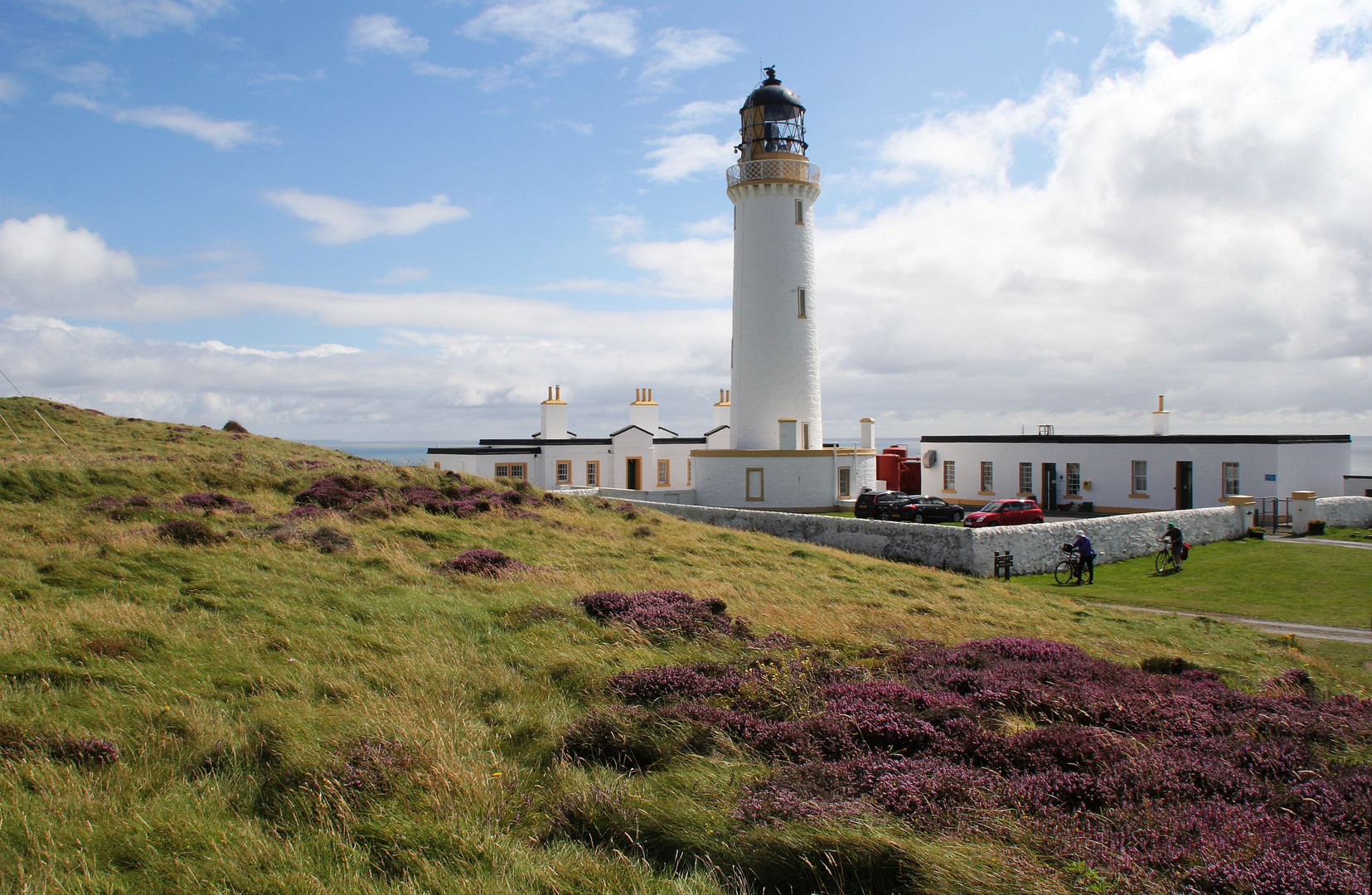 Der Leuchtturm am Mull of Galloway...