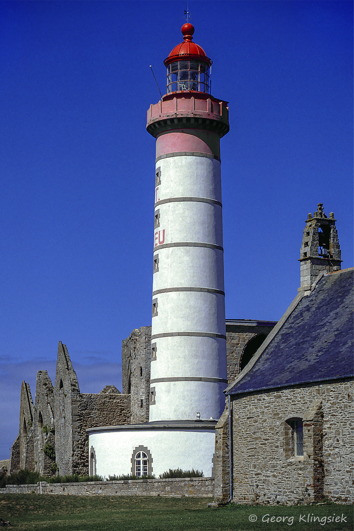 Der Leuchtturm an der Pointe Saint Mathieu