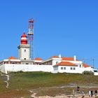 Der Leuchtturm auf dem Cabo da Roca westlich von Lissabon