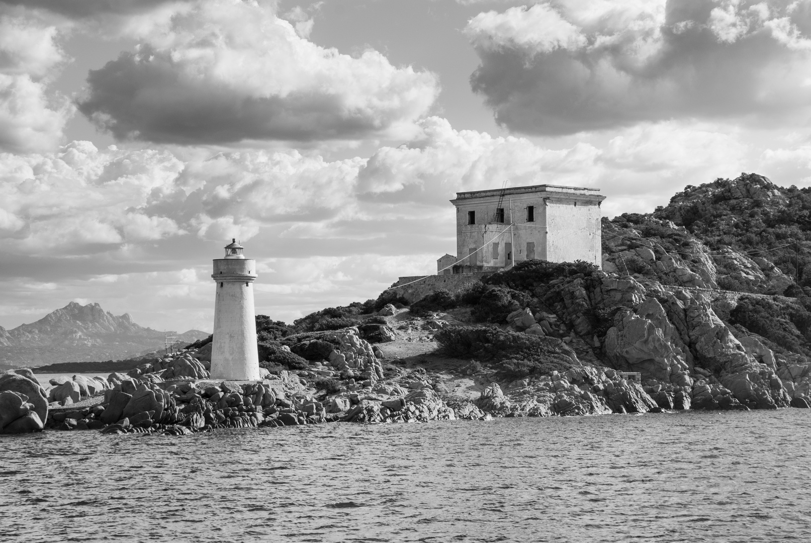 Der Leuchtturm auf der Klippe