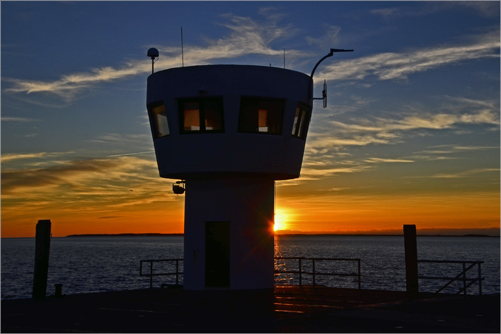 Der Leuchtturm auf der Mole