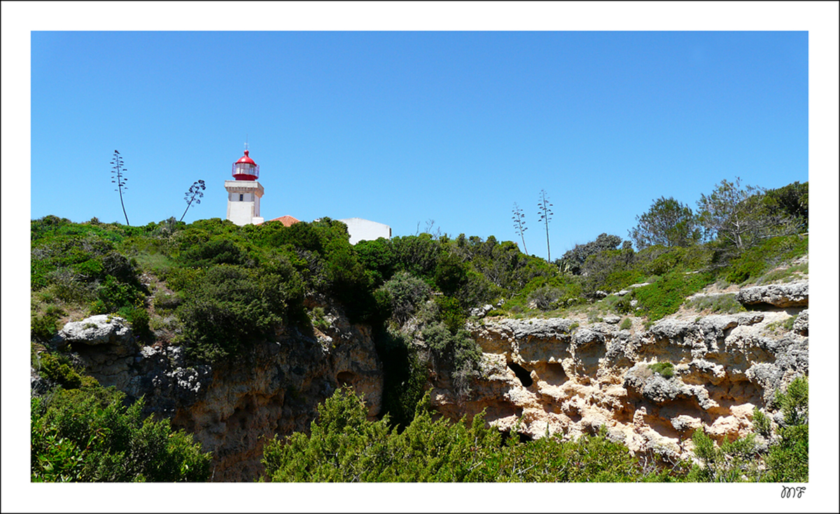 Der Leuchtturm bei Carvoeiro