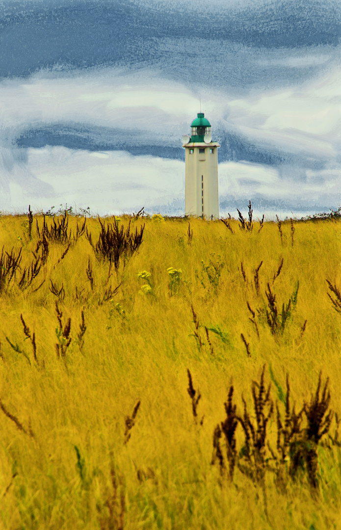 Der Leuchtturm bei Etretat